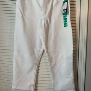 Frye High-Rise Cream Pants